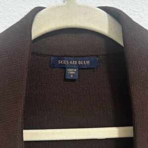 Skies Are Blue Chocolate Knitwear